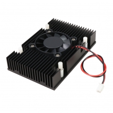 Aluminum Heatsink with fan - 90x60x20mm